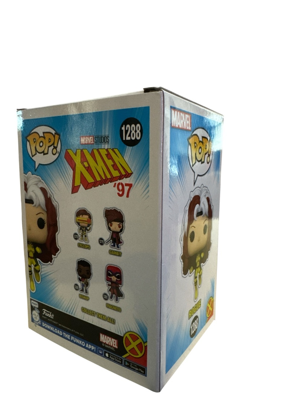 Funko X-Men Rogue Yellow & Green Vinyl Pop! Figure #1288 (Marvel Exclusive) - Picture 4 of 10